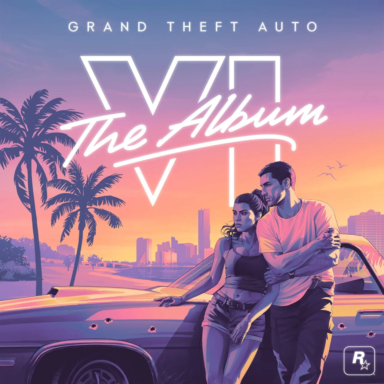 The official album cover, released alongside the vinyl variants